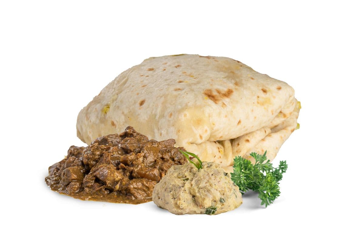 Curry Goat Roti