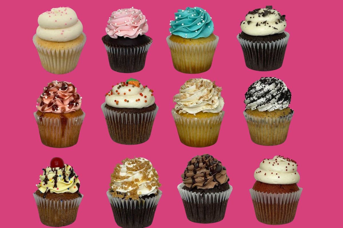 Fresh-Baker Choice Variety Cupcakes (12 packs)
