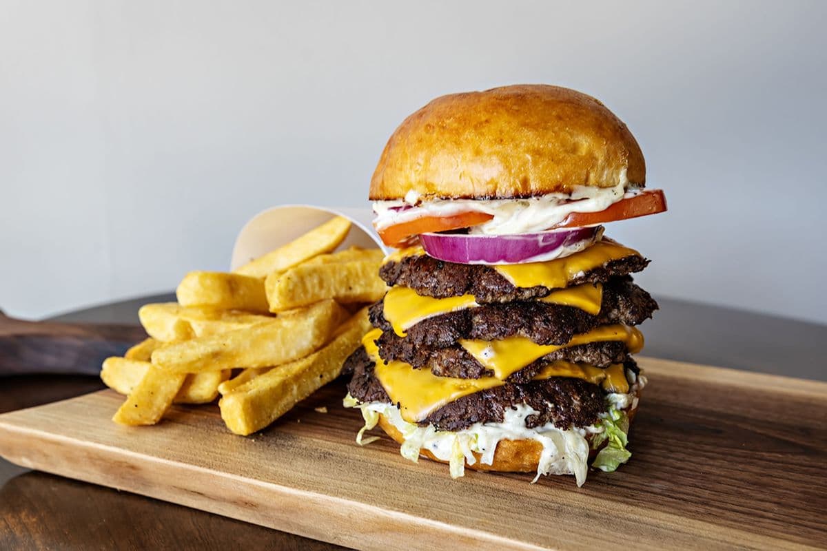The Viking (4 patties - No Fries)