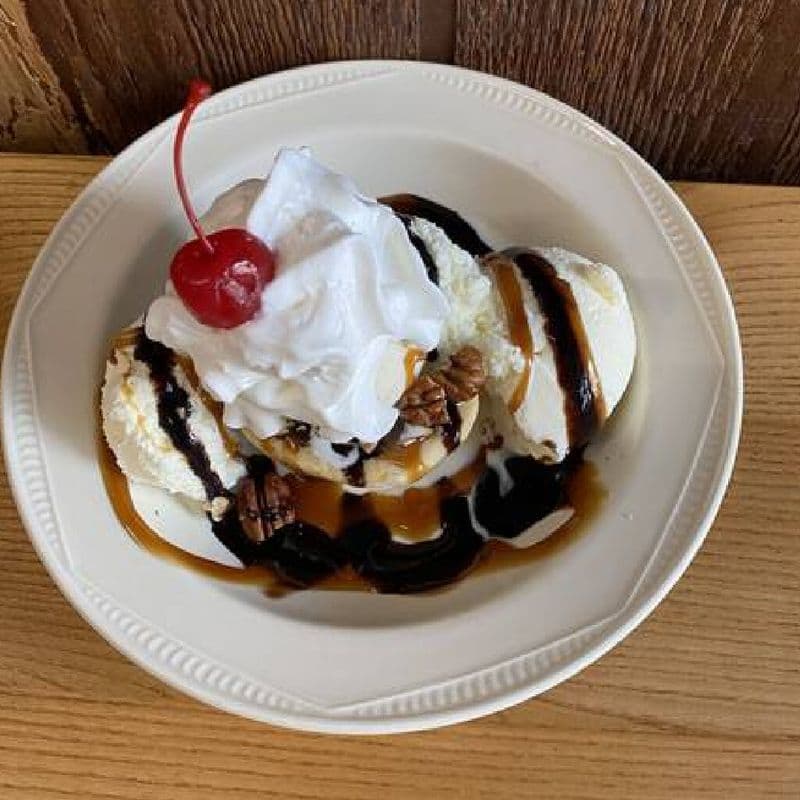 WARM Butter Tart Sundae