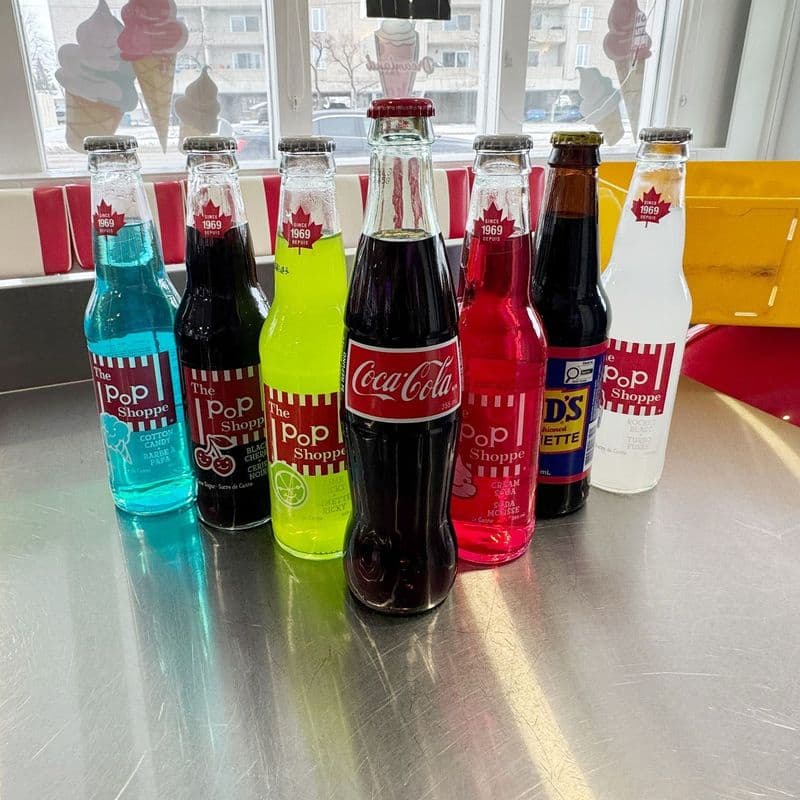 Glass Bottle Soda