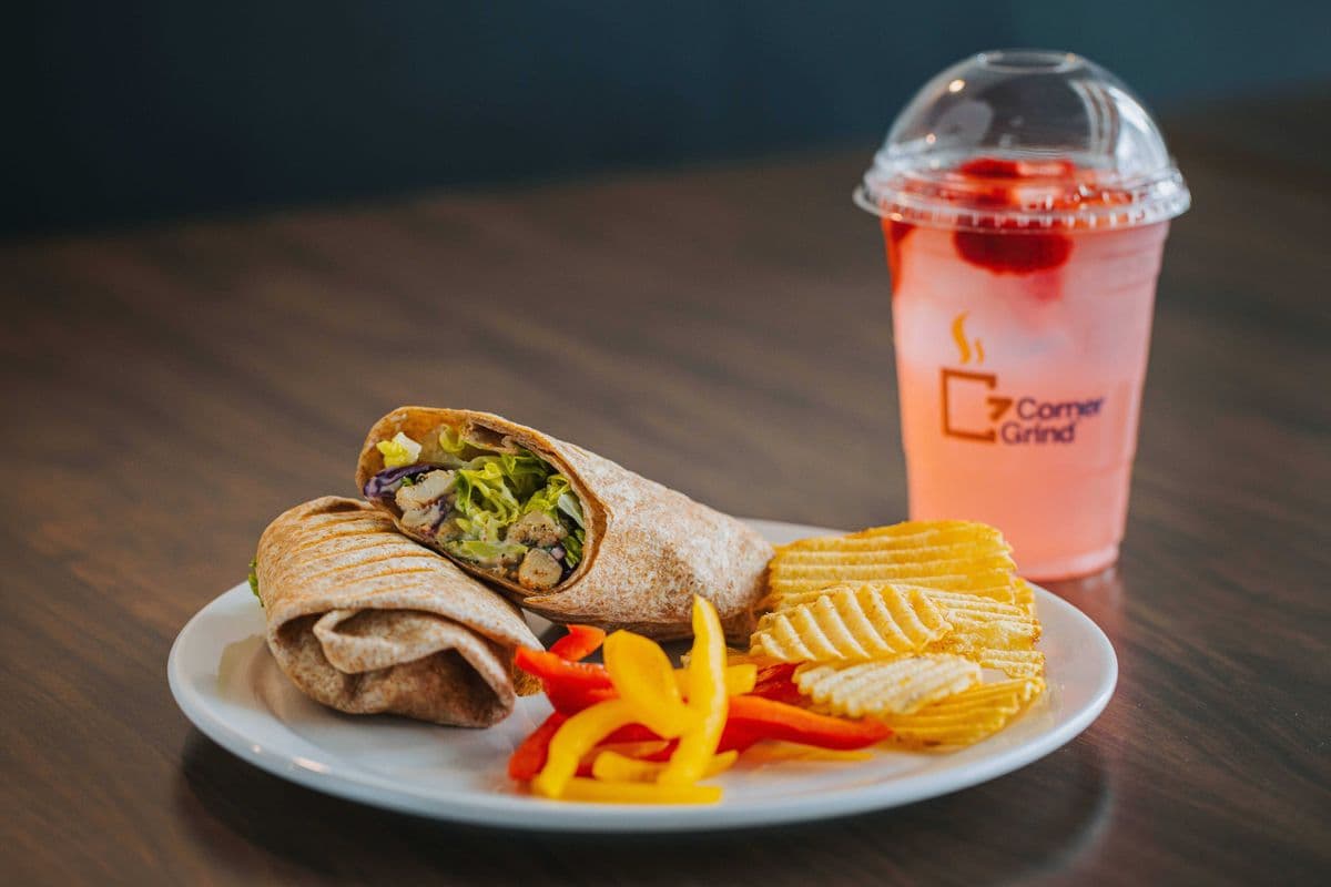 Mediterranean Chicken Wrap