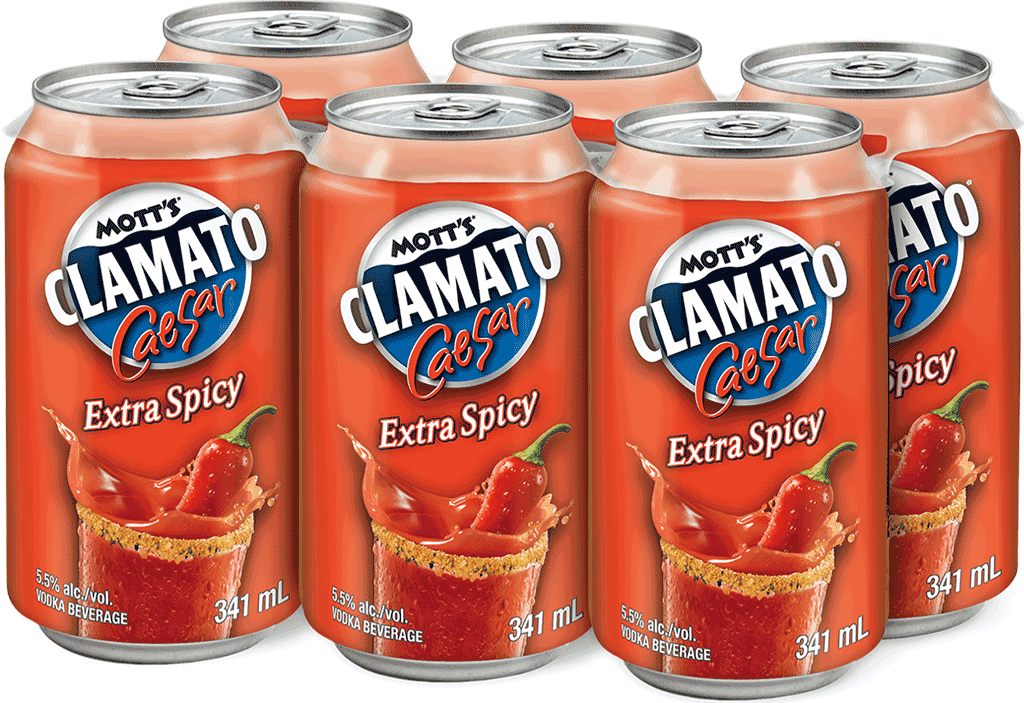 Clamato Spicy (6 x 341 ml cans)
