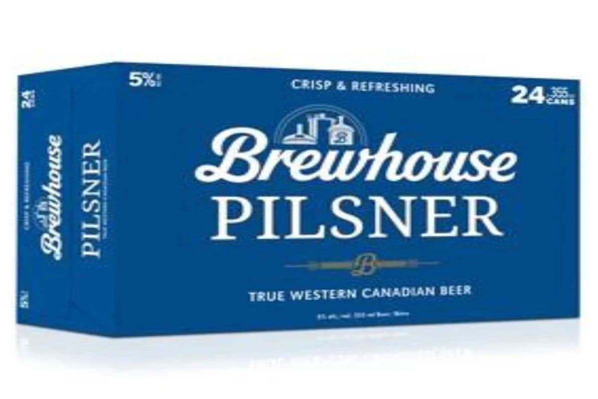 Brewhouse Pilsner beer 24 Cans (24 x 355ml)