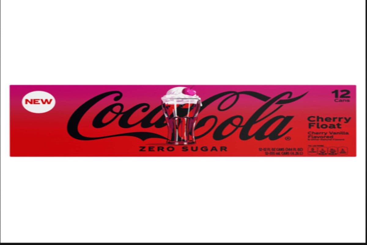 Coca cola cherry float zero