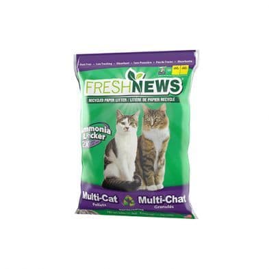 Fresh News Multi-Cat Pellet Litter 25 lb