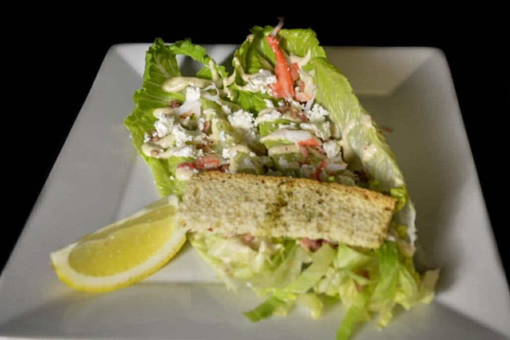 Alaskan King Crab Caesar Salad