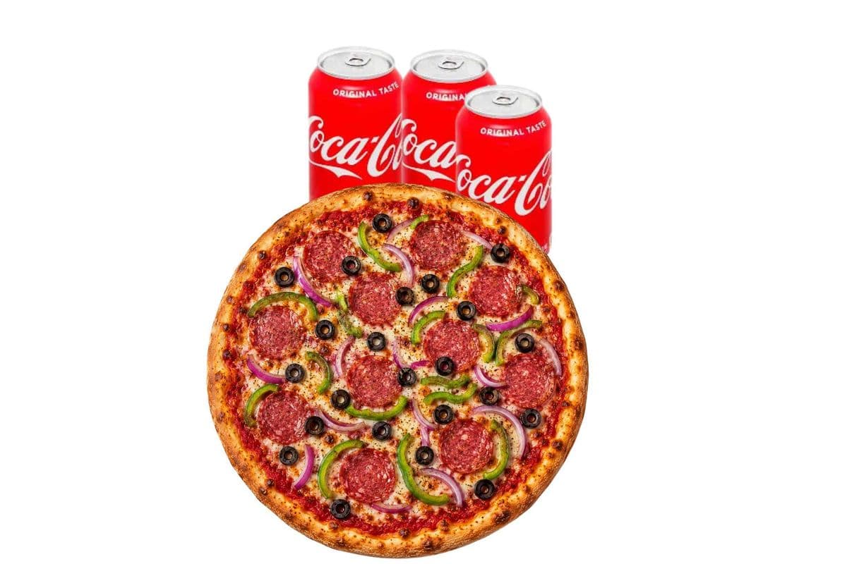COMBO 3 – LARGE PIZZA & POP COMBO DEAL