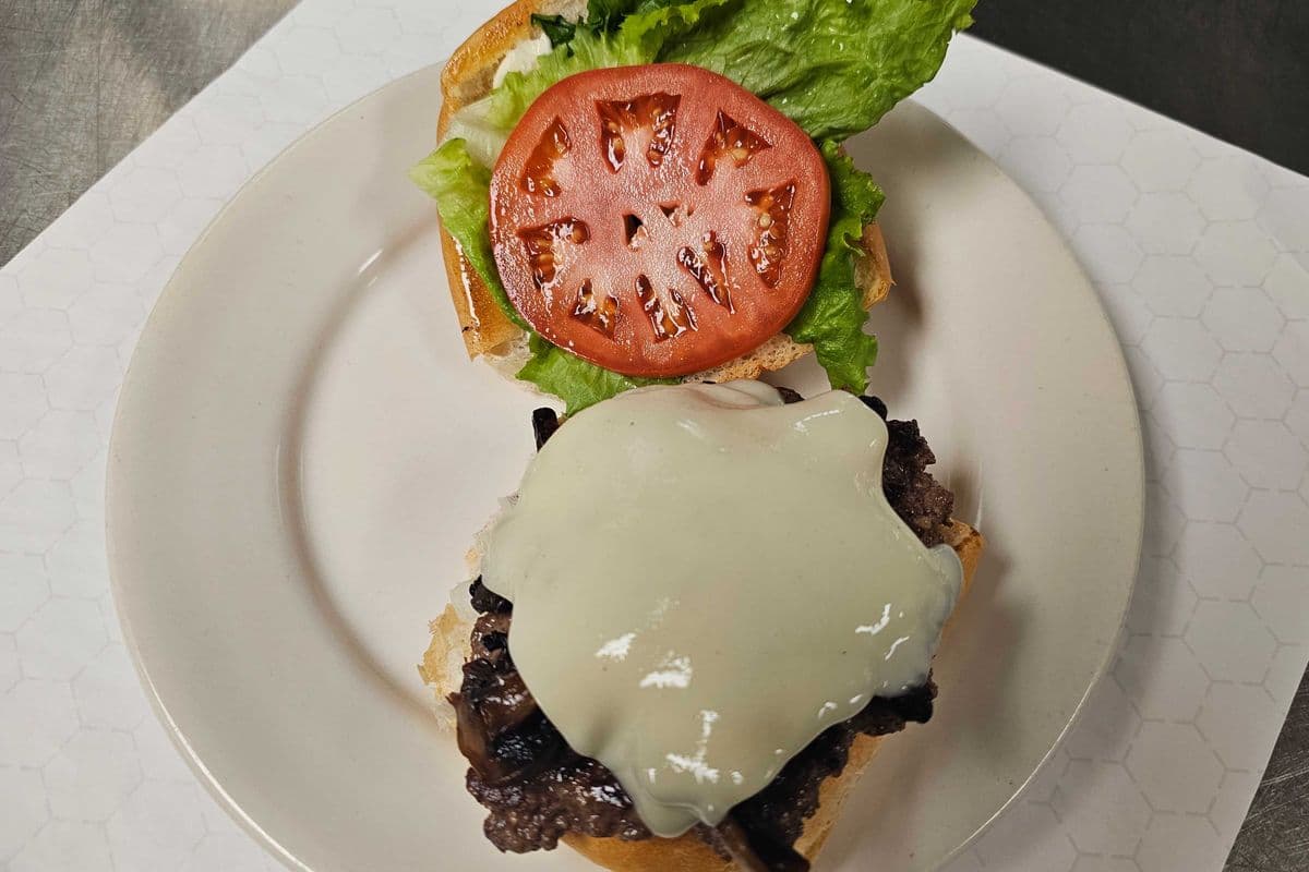 Mushroom Swiss Burger