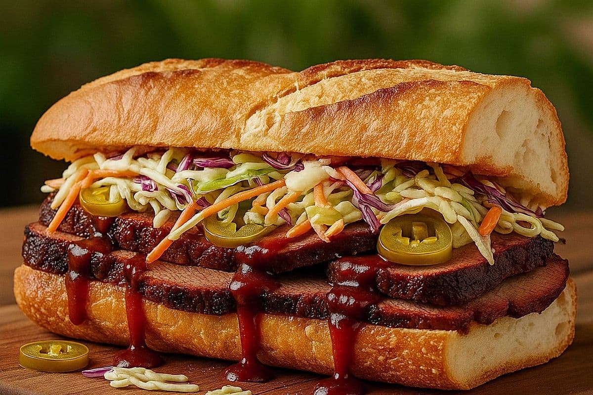 BBQ Brisket Torta