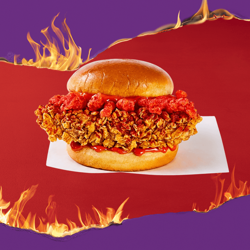 Flamin' Hot Chicken Sandwich