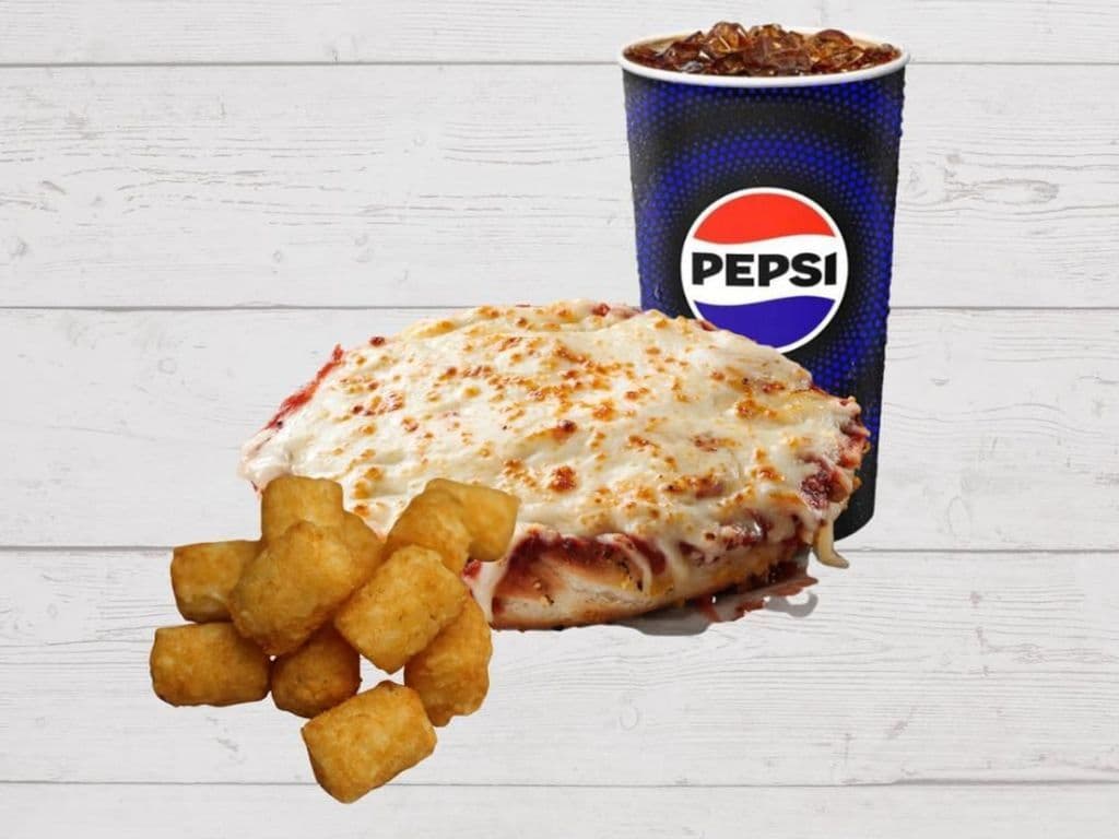 Single Pepperoni Pizza Bagel Combo