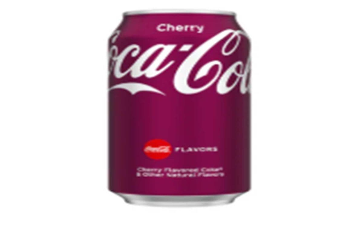 Coca cola cherry (355ml) (150 Cal)
