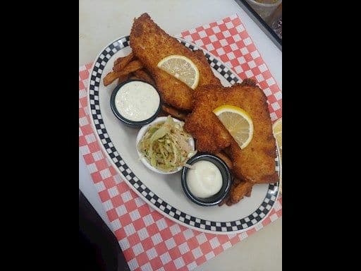 Jack Cousteau fish and chips