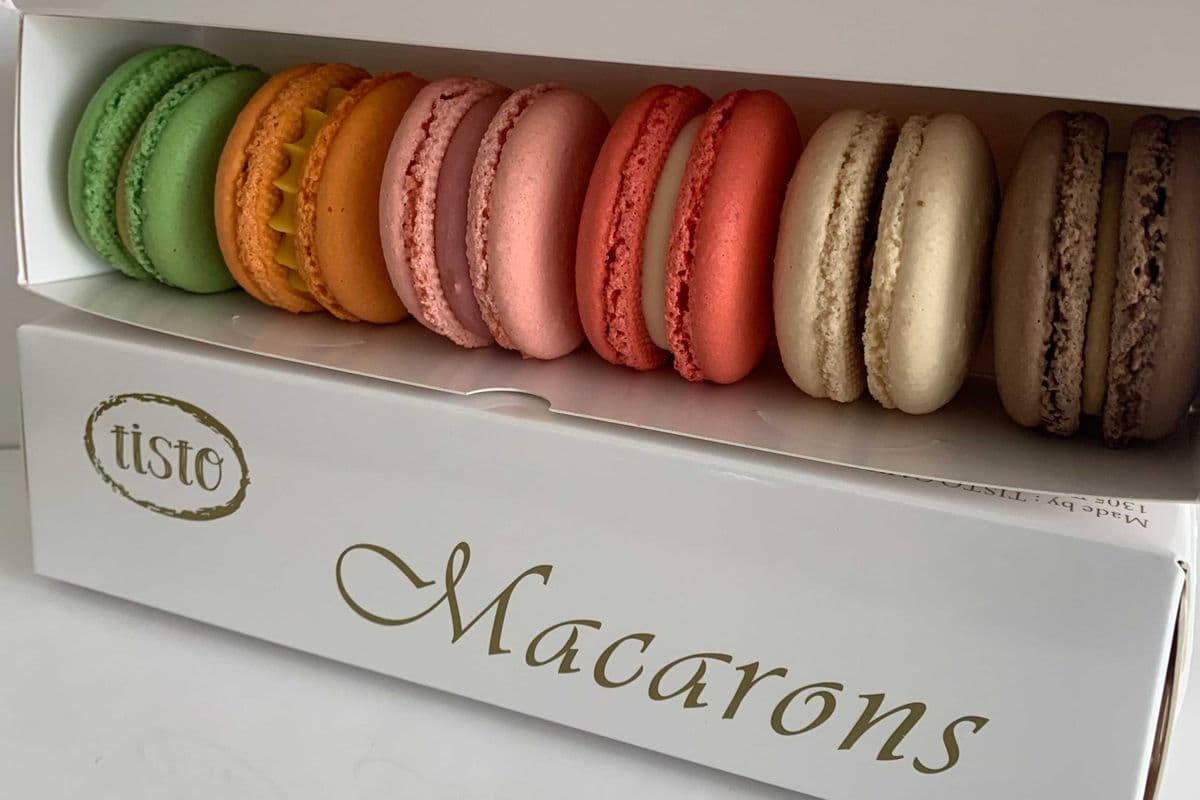 Box of Six Assorted Macarons
