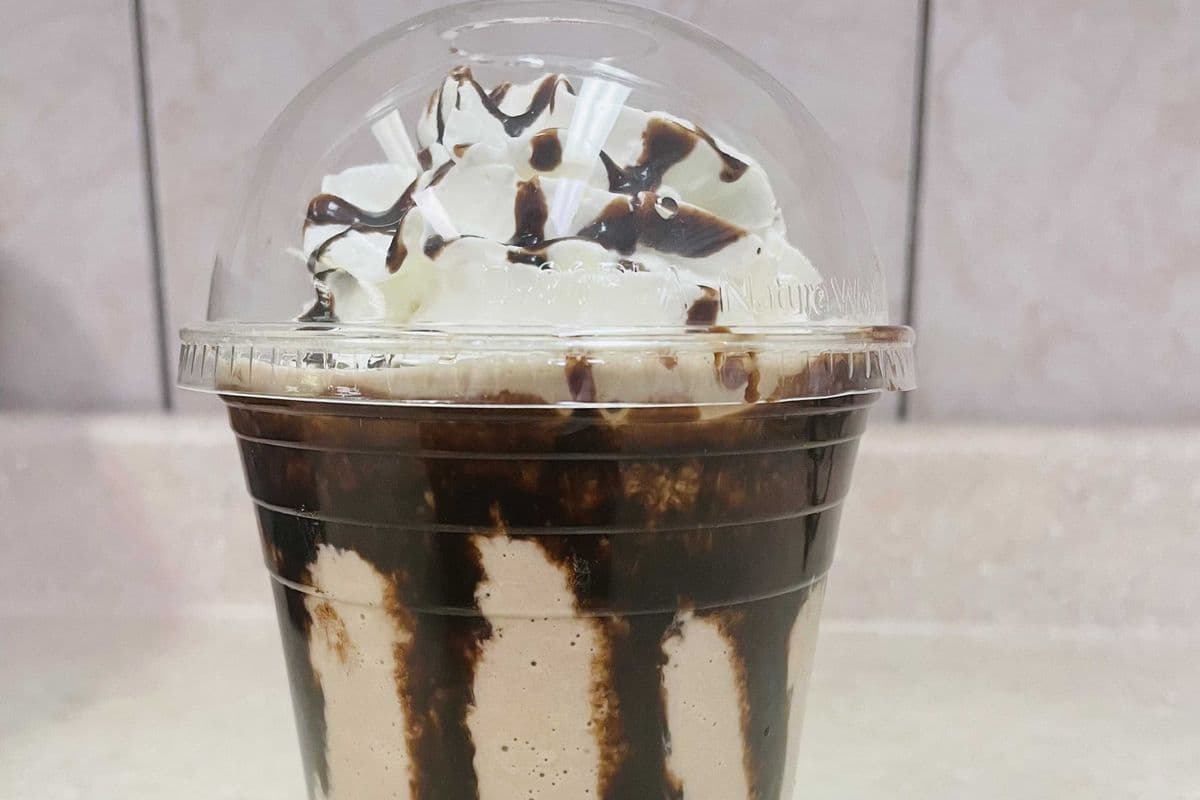 Double Chocolate milkshake