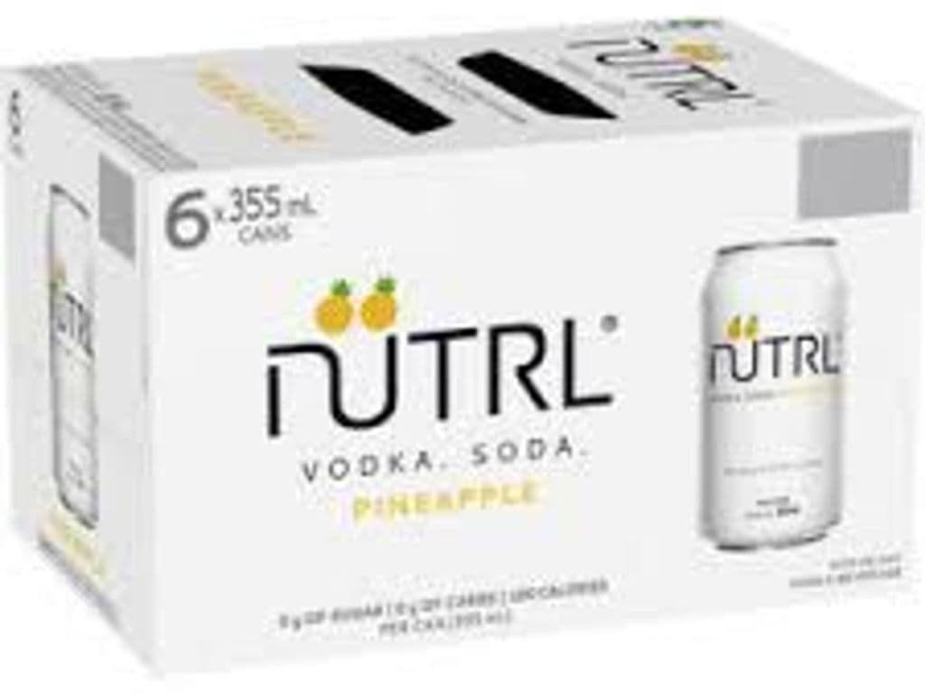 Nutrl Pineapple Vodka Soda Cans (355 ml x 6 ct)