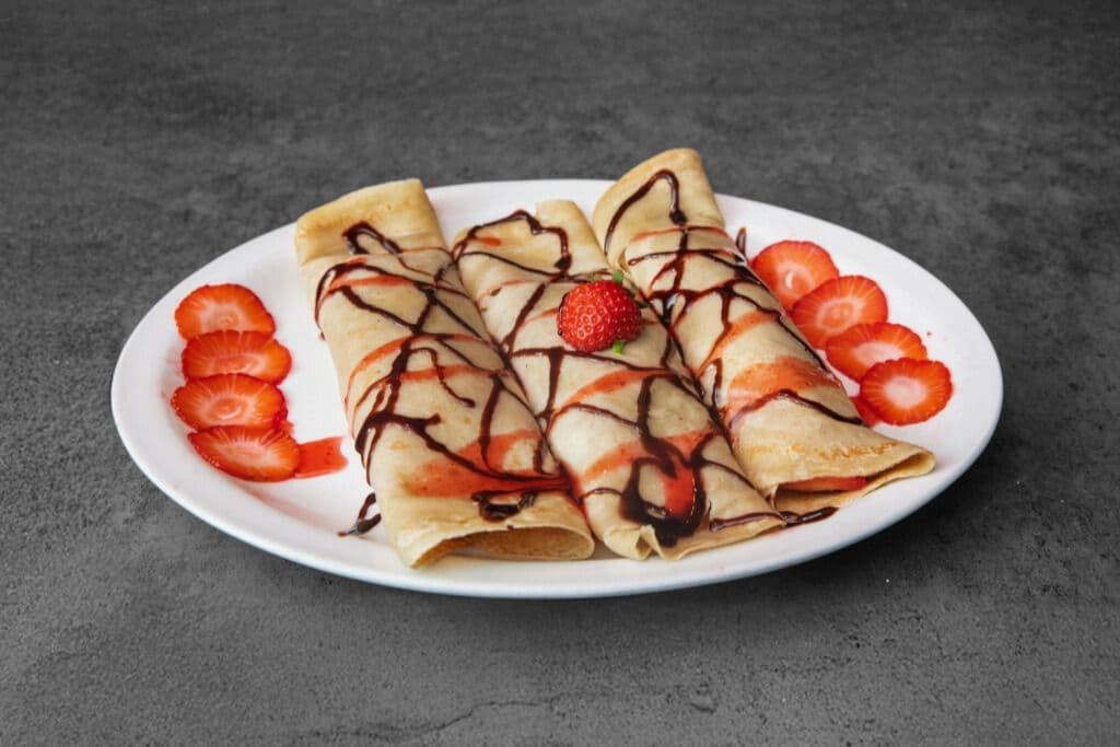 Strawberry Crepes