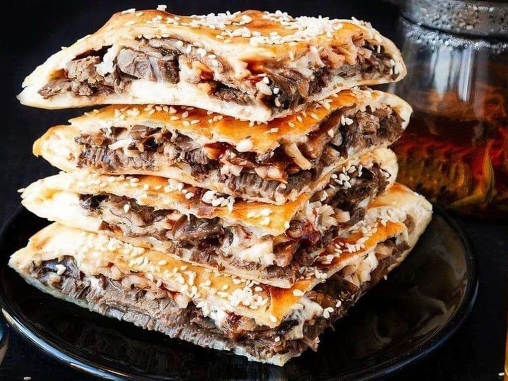 Philly Cheese Steak Naan