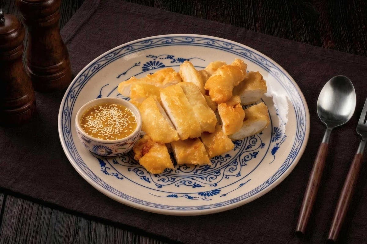 42. Chicken with Lemon Sauce