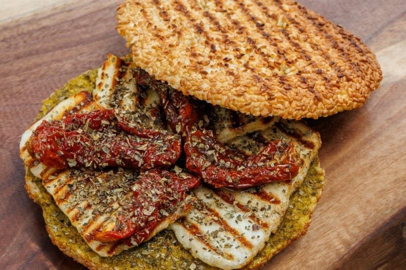 Halloumi Cheese 'n Pesto