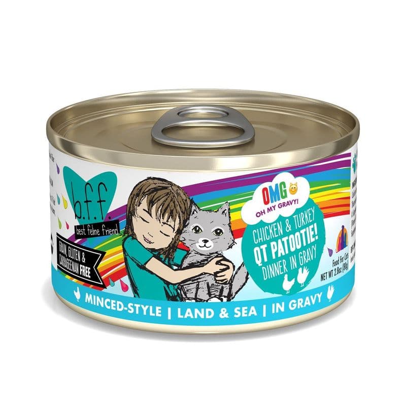 Weruva BFF OMG Chicken & Turkey QT Patootie 5.5oz