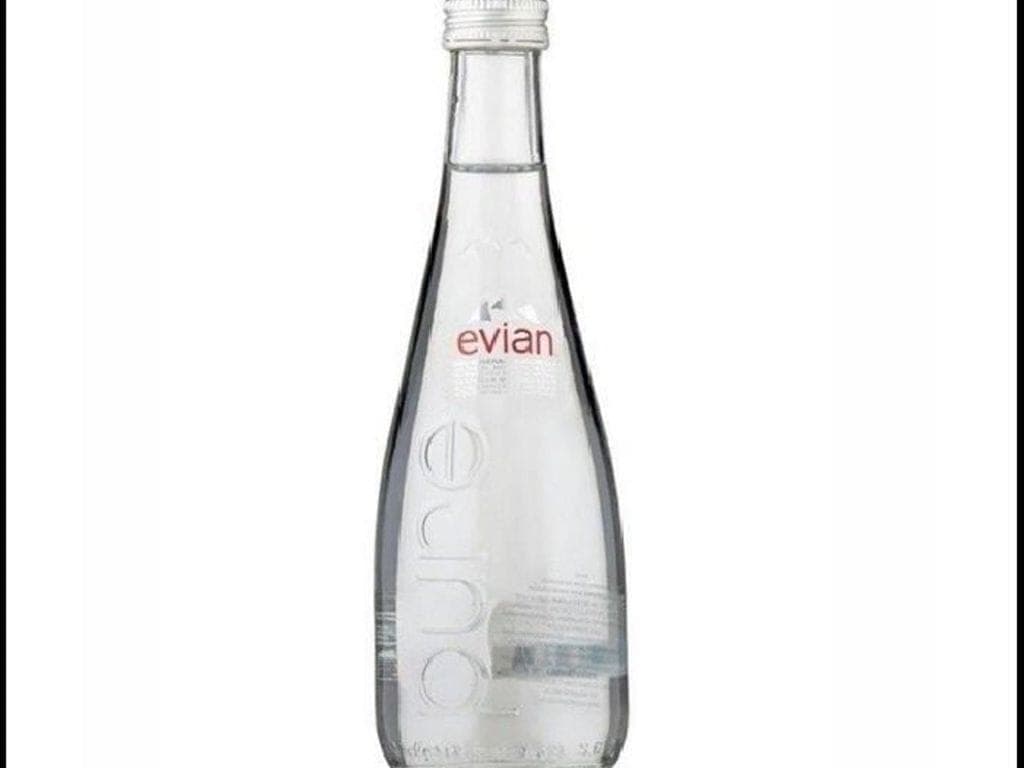 Evian water