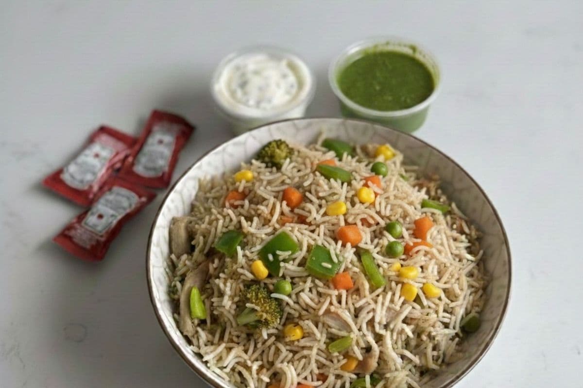 Vegetable fried rice