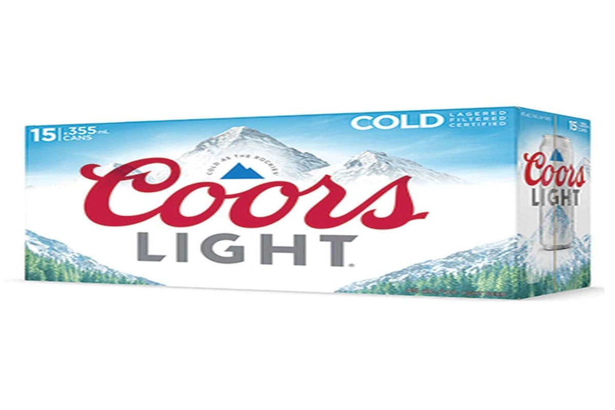 Coors Light (15 Cans) (1 x 355ML)
