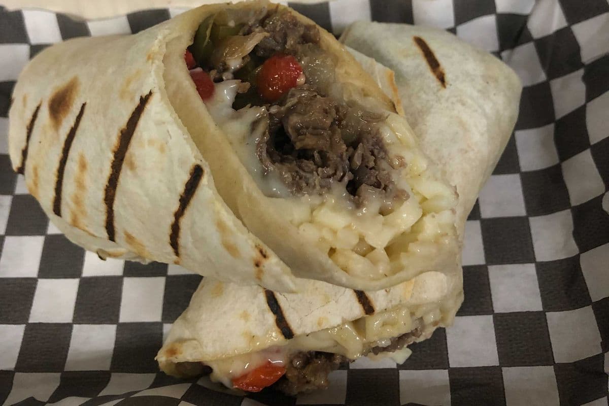 Philly Cheesesteak Wrap