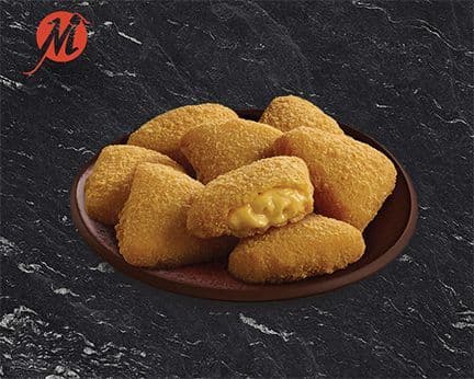 6 Mac & Cheese bites