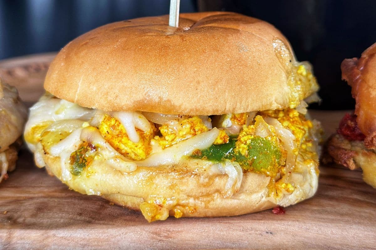 3 Paneer Tikka Sliders (veggie)