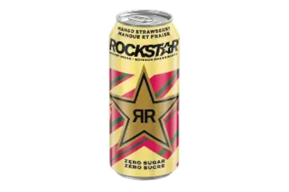 Rockstar Mango Strawberry (473ml) (15 Cal)