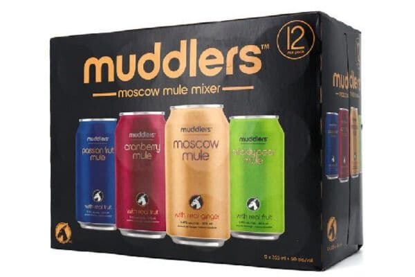 Muddlers - Moscow Mule Mixer (12 x 355 ml)