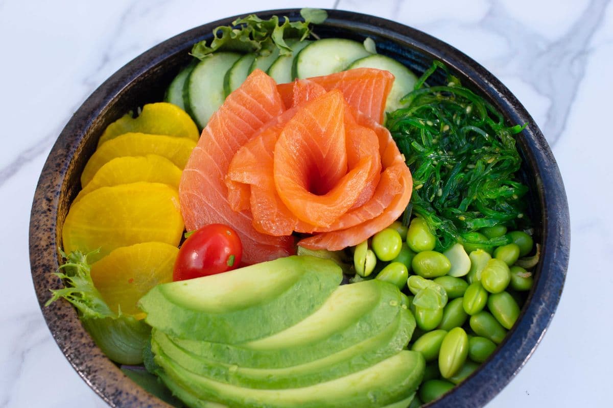 B2. Poké saumon / Poké Salmon