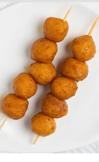 Fried Cuttlefish Ball 炸墨魚丸(6)