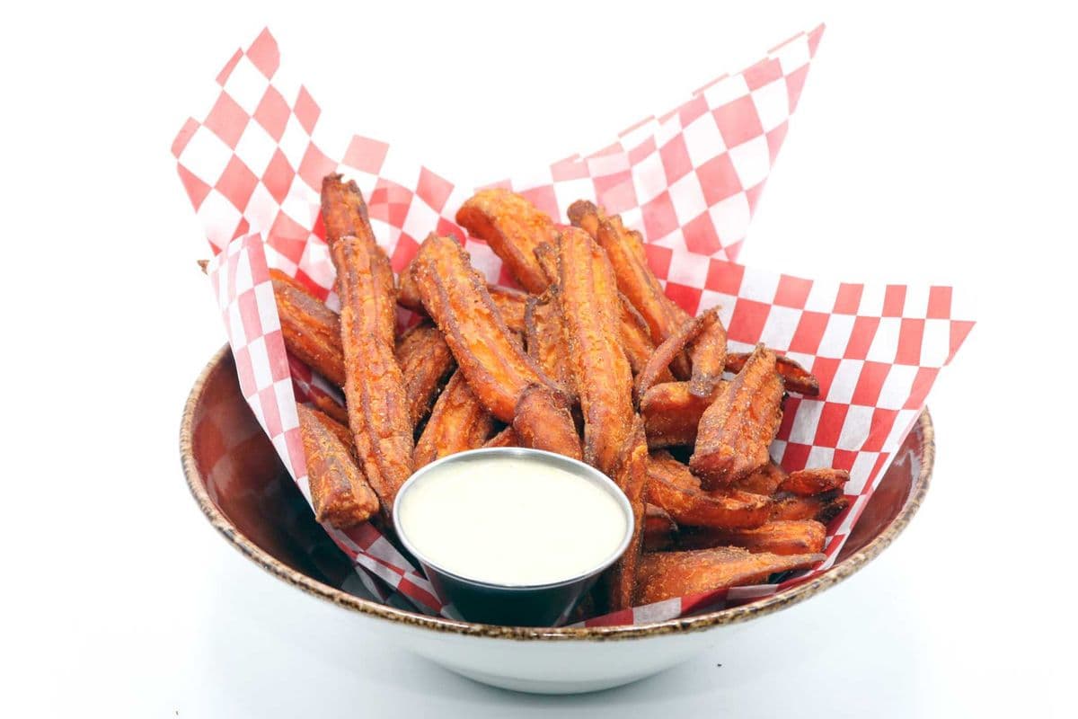 Bowl of Sweet Potato Wedges