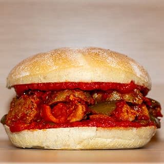 Calabrese Sausage Panino