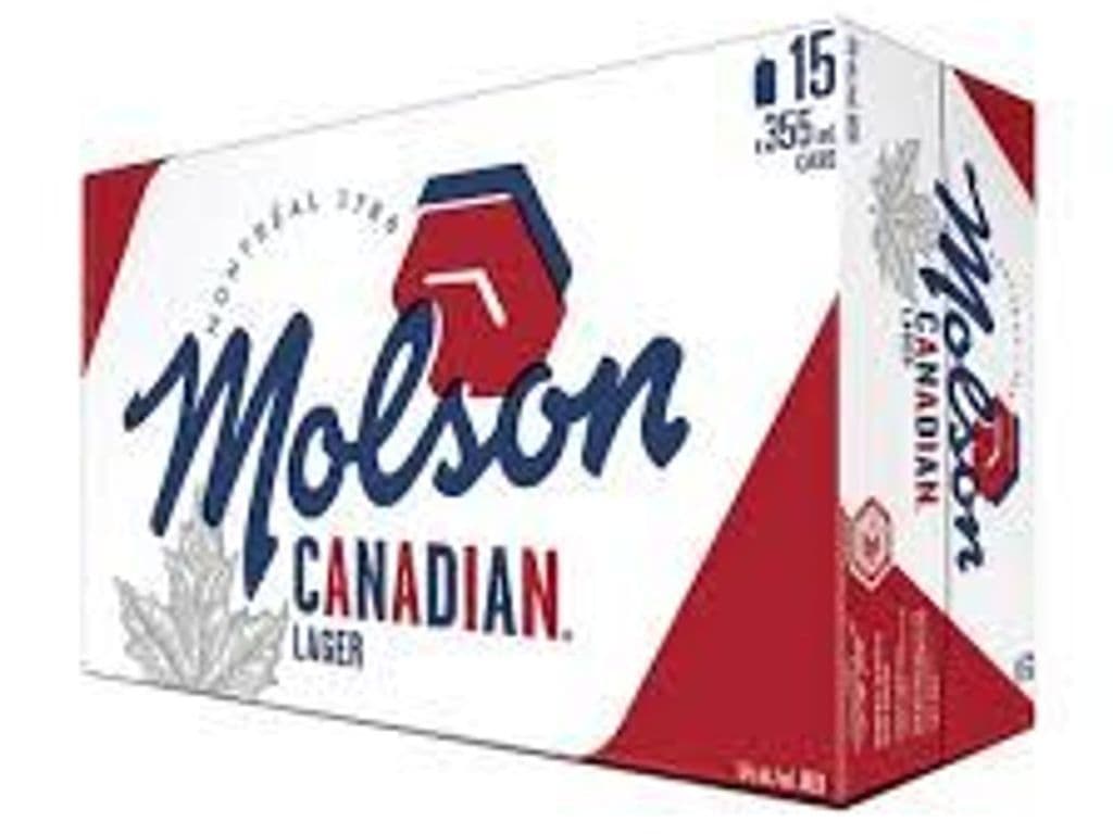 Molson Canadian Lager Cans (355 ml x 15 ct)