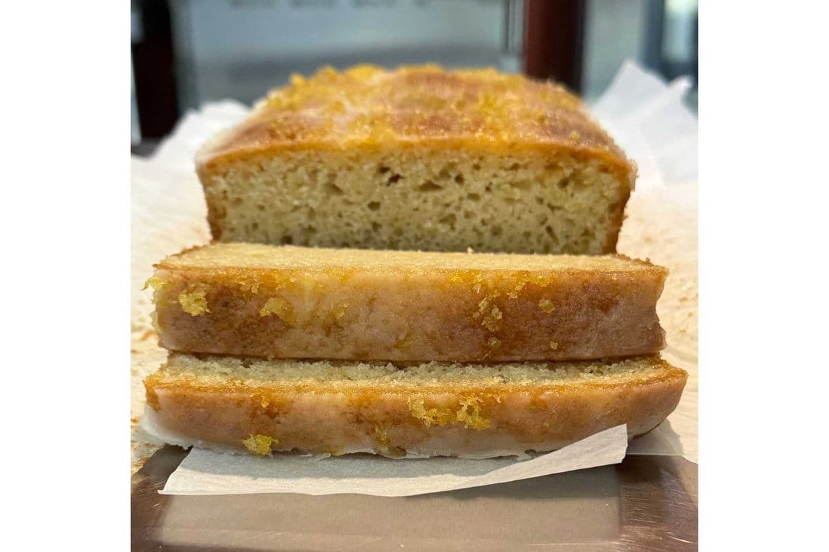 Lemon Loaf Slice