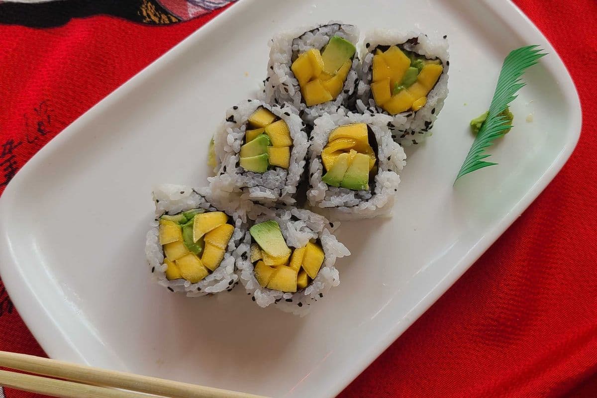 Mango and Avocado Roll