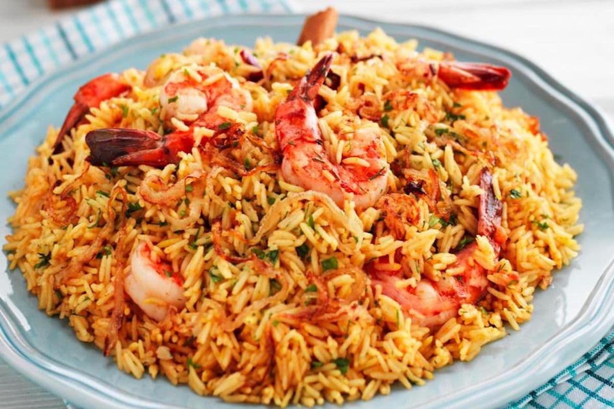Biryani aux crevettes / Shirmp Biryani