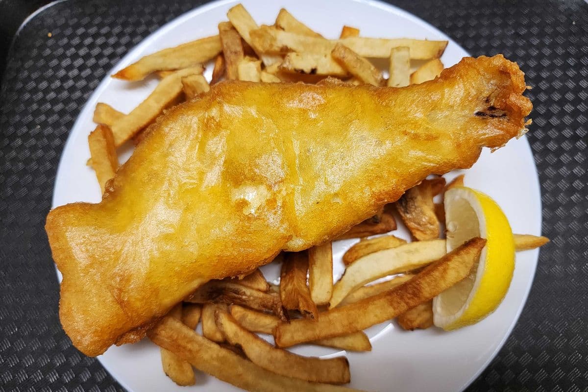 1pc Haddock and Chips