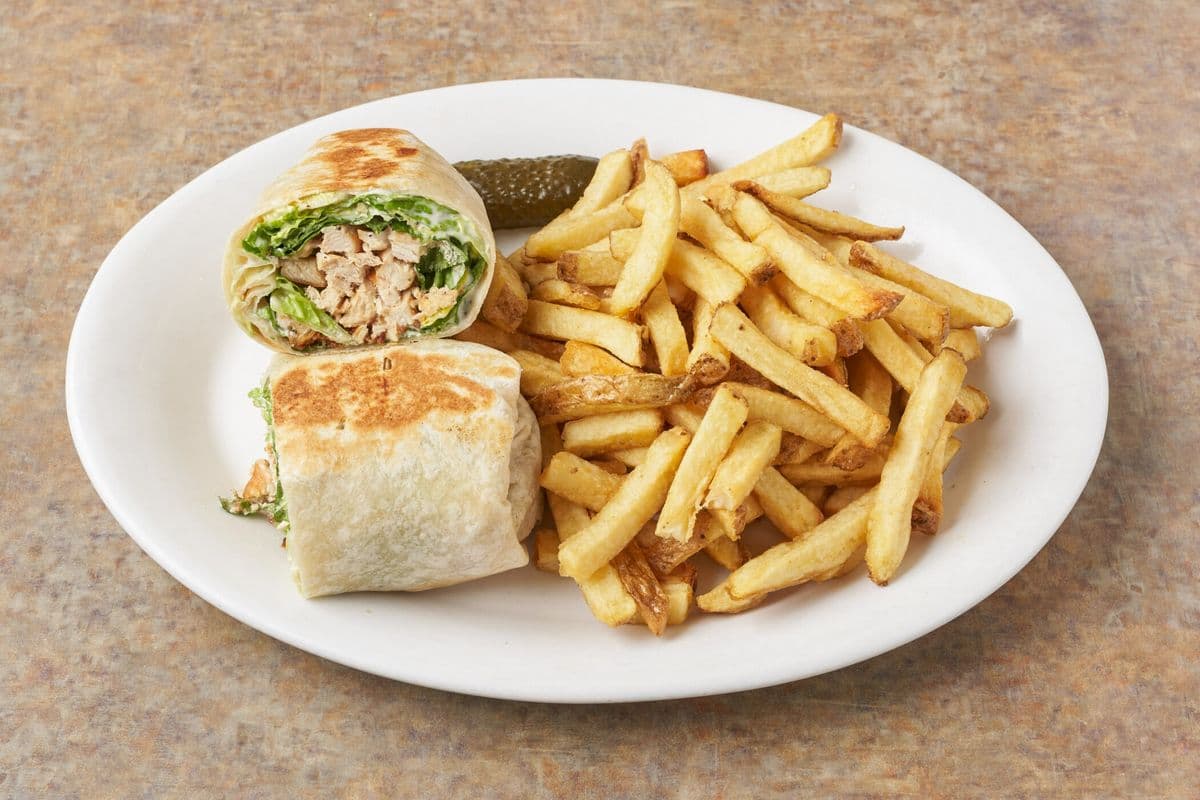 Chicken Caesar Wrap Sandwich