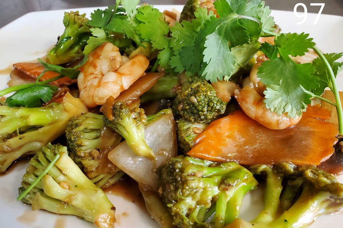 95a. Shrimps Wok Mix Vegetable