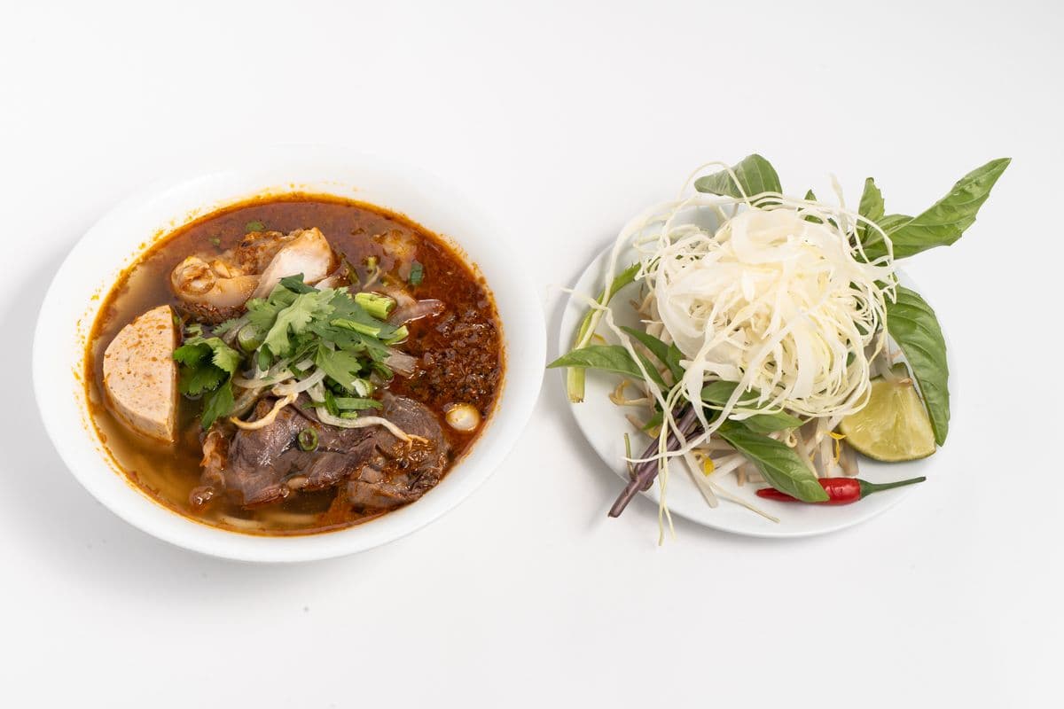34. Shredded Pork with Vermicelli - Bun Bi