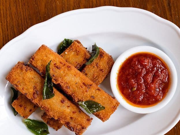 Coconut Upama Fries