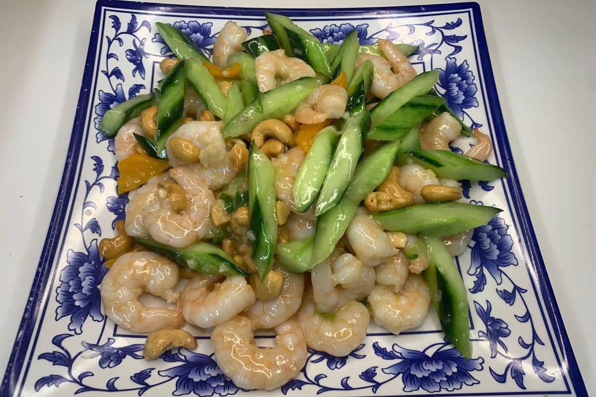 66. Fried Shrimp with Cashew Nuts