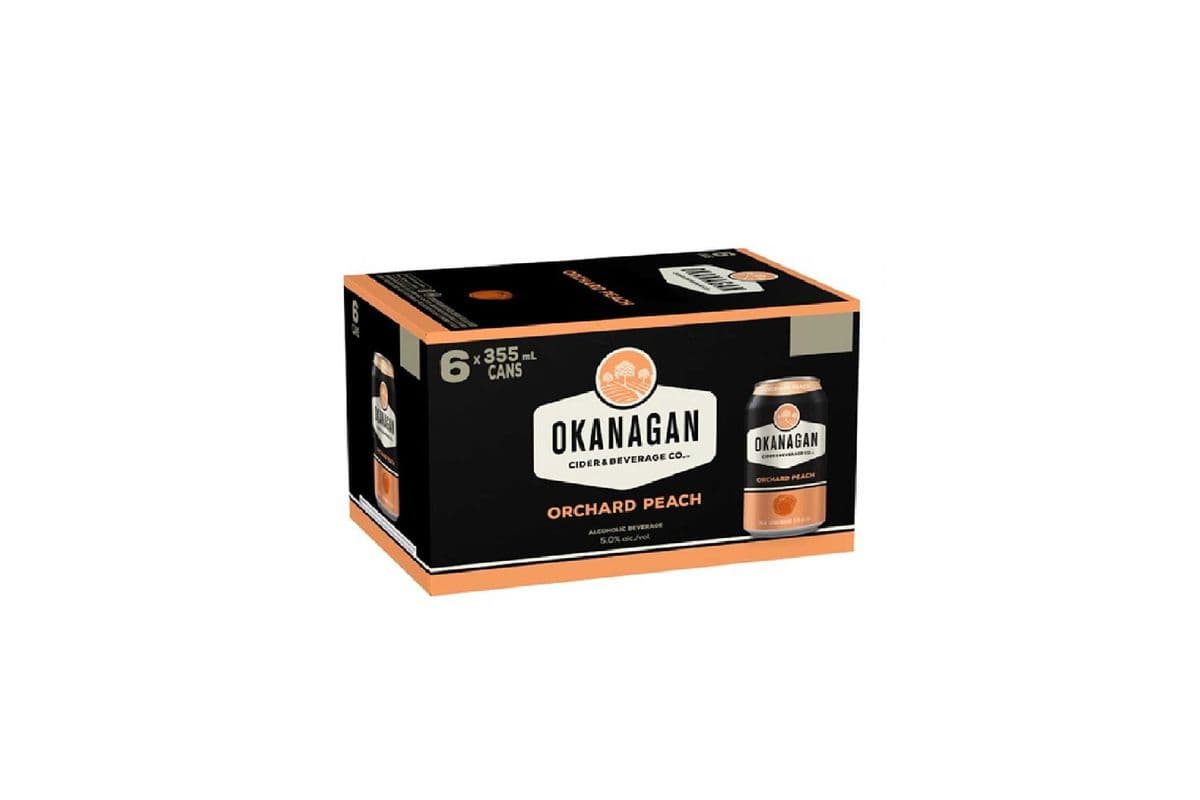 Okanagan Cider and Beverage Co. Beer, Orchard Peach (6 x 355ml)