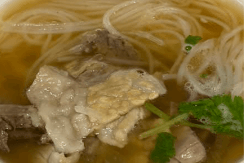 #5. Noodle Soup with Eye Round Steak, Well Done Flank, and Fatty Brisket